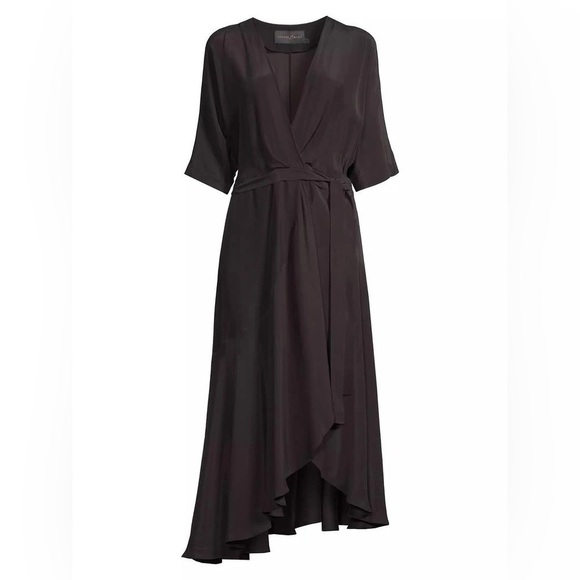 Ginger & Smart Beloved Midi Wrap Dress Silk Wedding Guest Mother of the Bride 12 - Picture 4 of 10